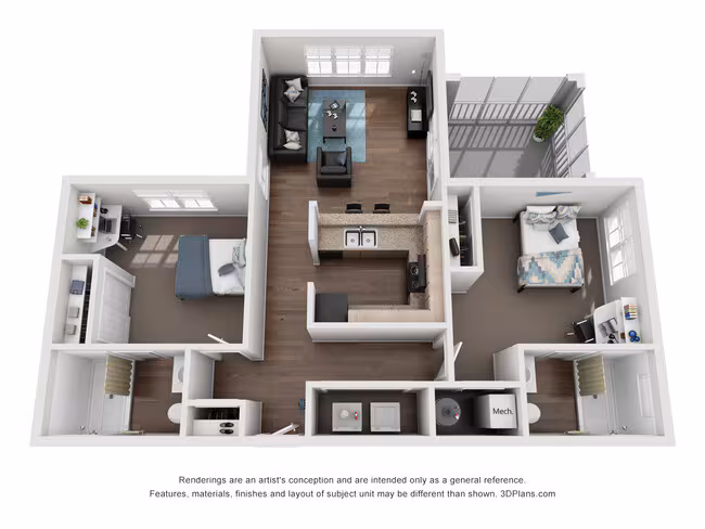 Unit Private Private floor plan