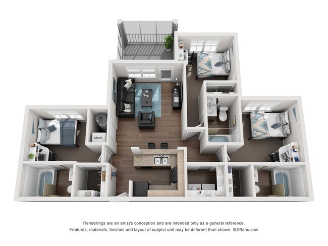 Unit Private Private floor plan