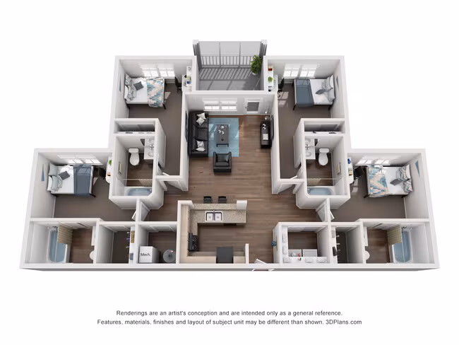 Unit Private Private floor plan