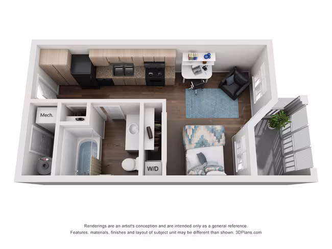 Unit Private Private floor plan