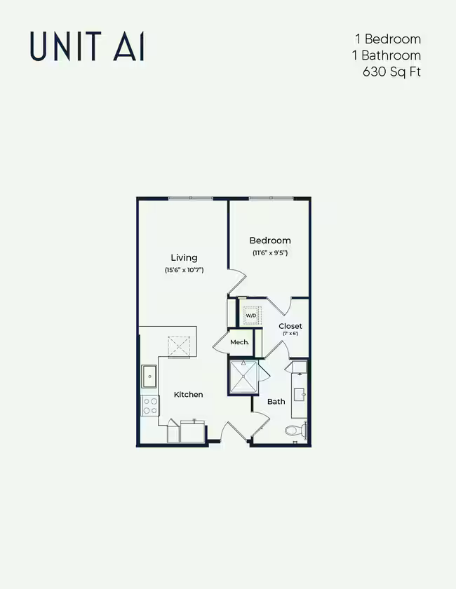 Unit 111 111 floor plan