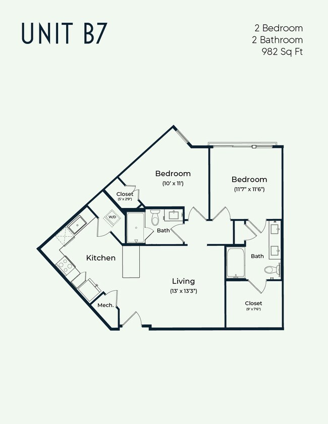B7 426 floor plan