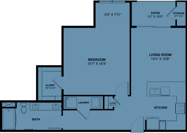 Unit 1238 1238 floor plan