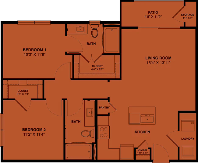 B2 3207 floor plan