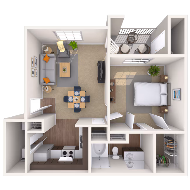Unit 12203 04204 floor plan