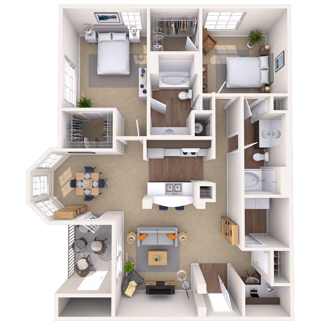 Unit 11301 11301 floor plan