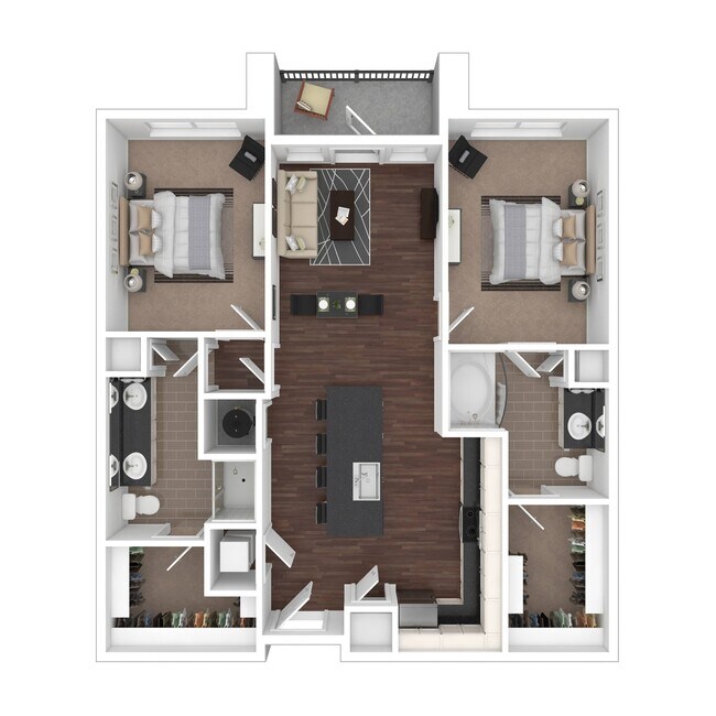 Unit 4303 4203 floor plan