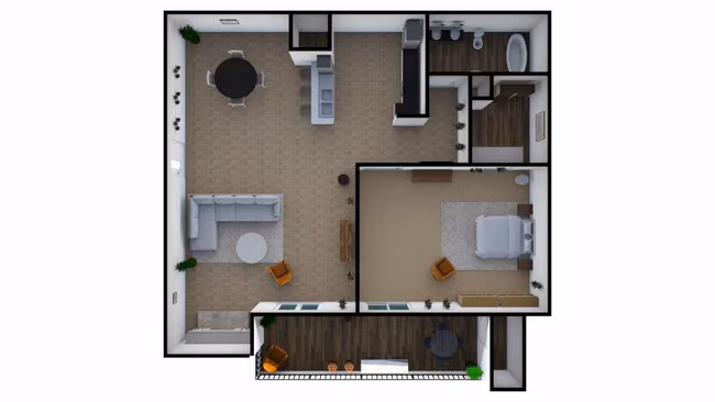 Unit 702 517 floor plan