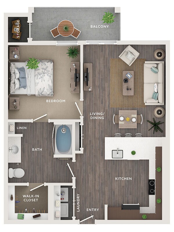 Unit 1417 1417 floor plan
