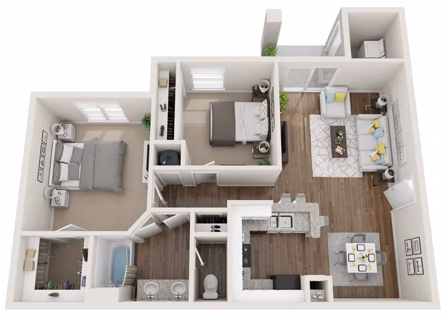 Unit 1621 1621 floor plan