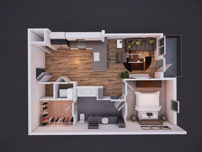 Unit 4306 4306 floor plan