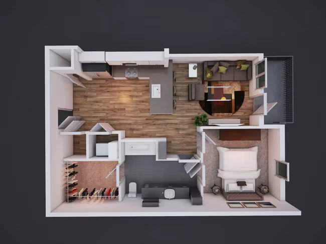 Unit 4306 4306 floor plan