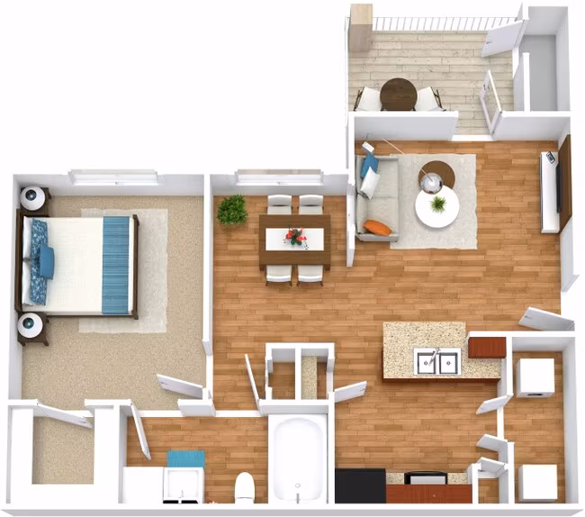 Unit 622 622 floor plan