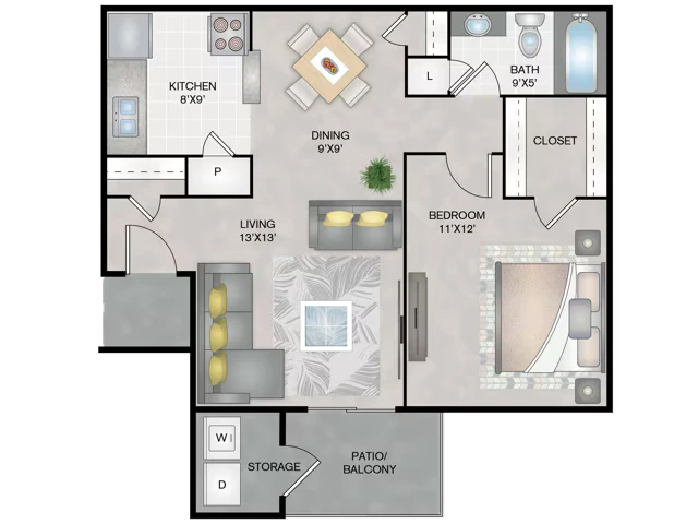 B 14-1415 floor plan