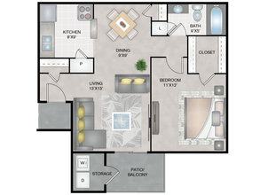 B 12-1211 floor plan