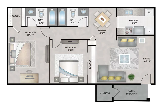 D 21-2105 floor plan