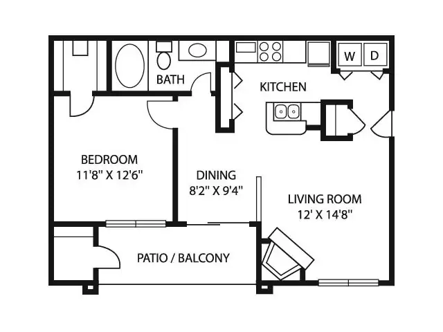 Unit 1735 1735 floor plan