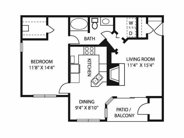 Unit 1038 1038 floor plan