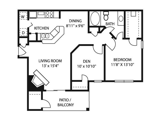 Unit 2032 2032 floor plan
