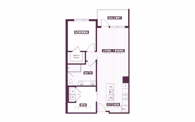A4 604 floor plan