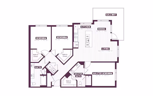 Unit 516 516 floor plan