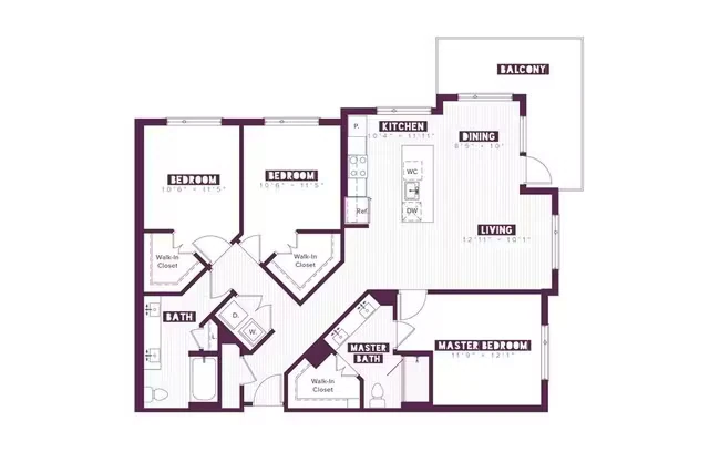 C2 326 floor plan