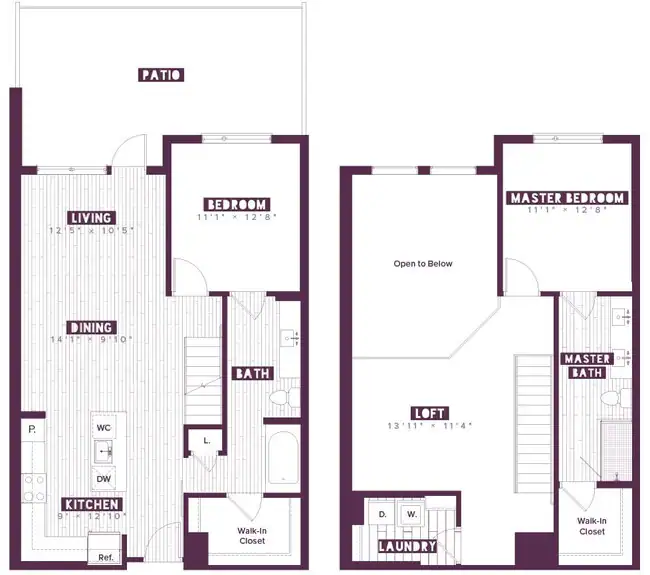 Unit 554 554 floor plan
