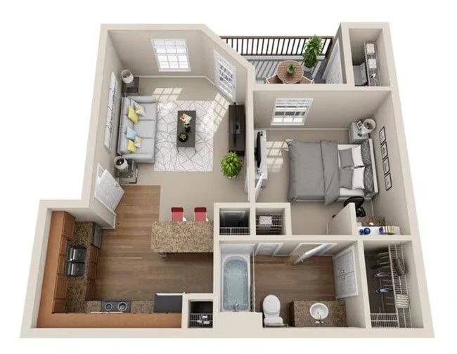 Unit 928 928 floor plan