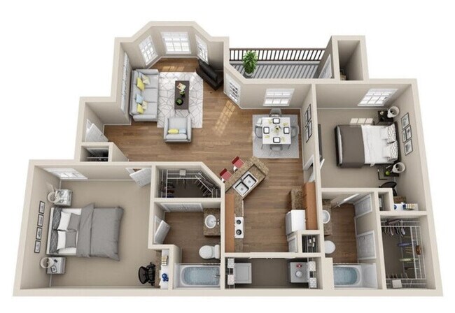 B2R 234 floor plan