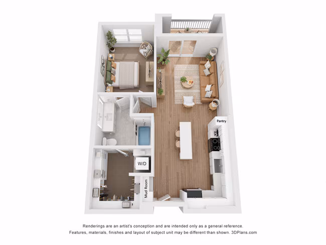 Unit 420 420 floor plan