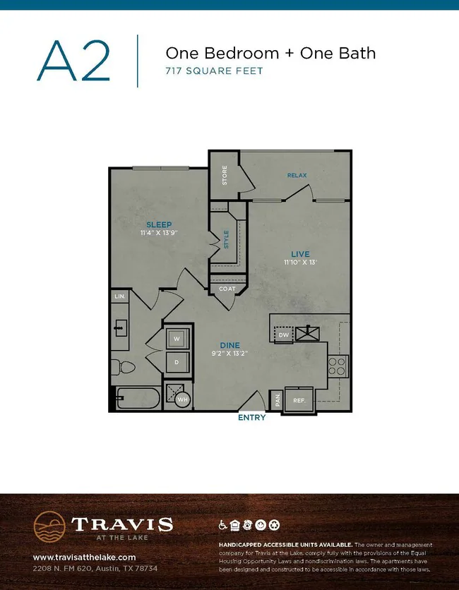 Unit 4211 5105 floor plan