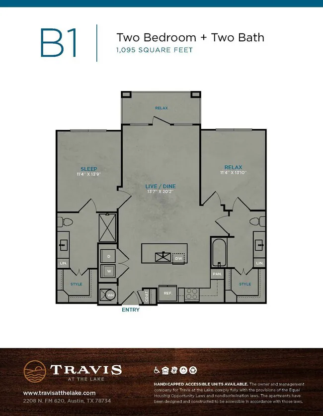 Unit 2404 1103 floor plan