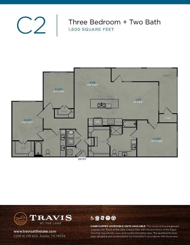 Unit 6301 6102 floor plan