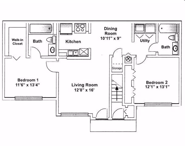Unit 2408 904 floor plan