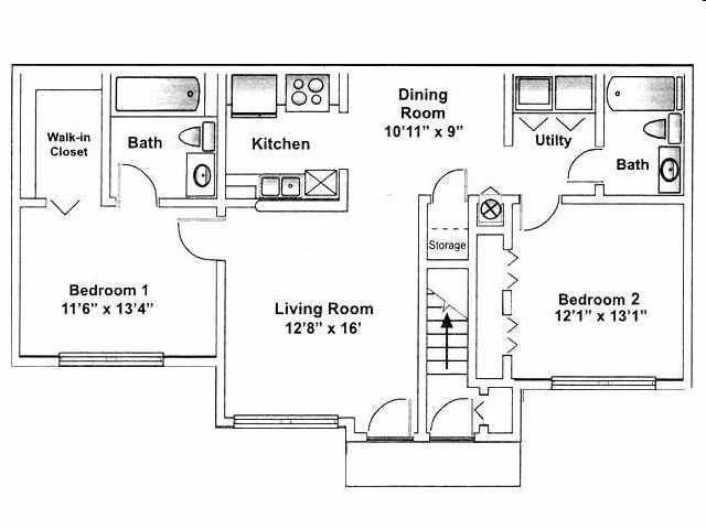 Unit 2503 302 floor plan