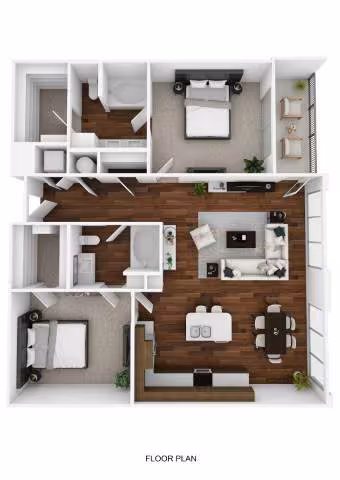 Unit 401 201 floor plan