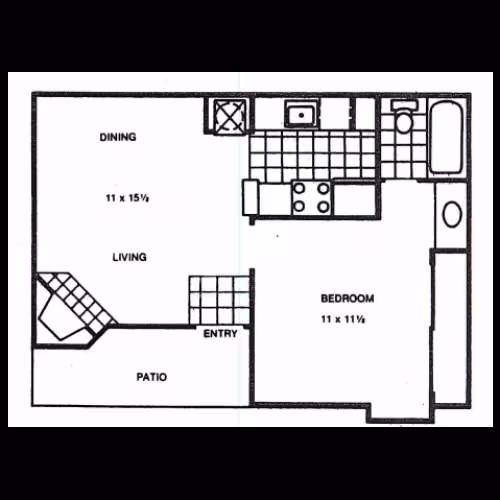 Unit A1 A1 floor plan