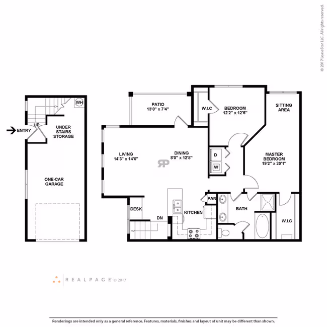 Unit 3105 2905 floor plan