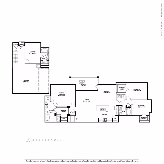 Unit 207 607 floor plan