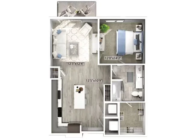 A3 1207 floor plan