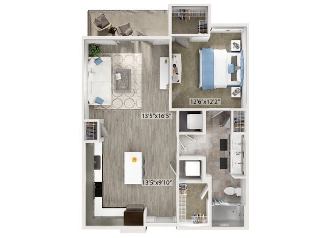 Unit 1125 1125 floor plan