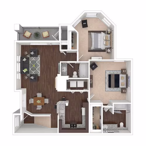 B 1403 floor plan