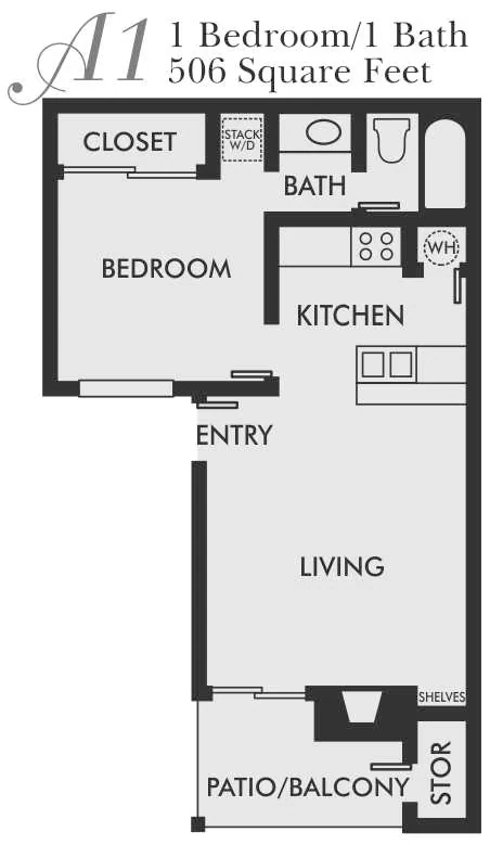 A1 2224 floor plan