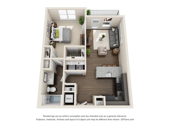 Unit 08105 02207 floor plan