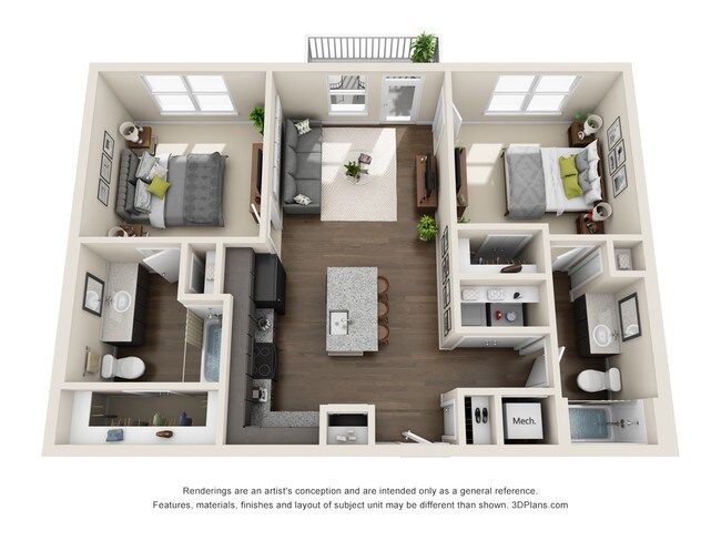 Unit 05205 07106 floor plan