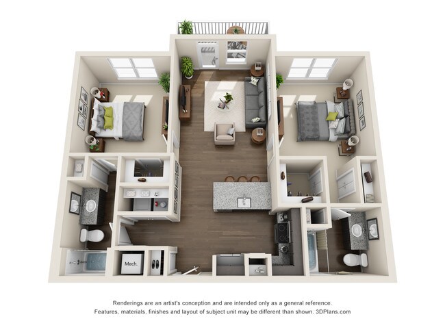 Unit 01306 04106 floor plan