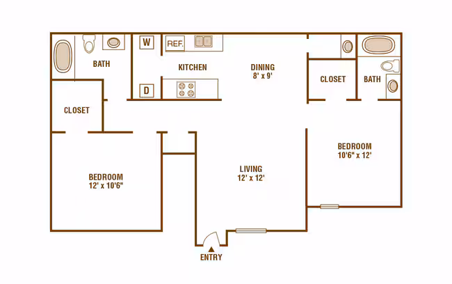 B2-Premium 607 floor plan