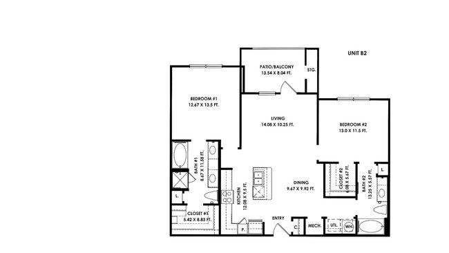 Unit 6204 6204 floor plan