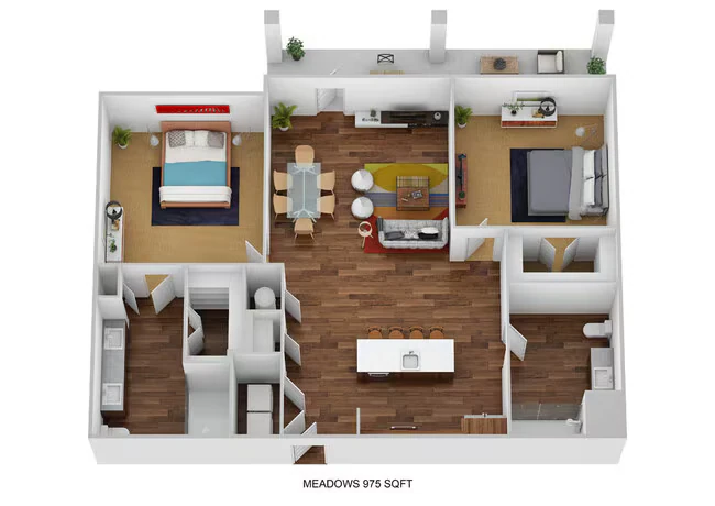 B2B-M 2308 floor plan