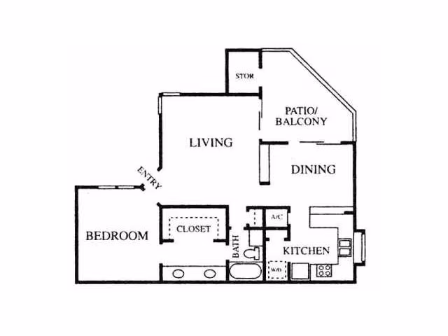 Unit 4606 2710 floor plan